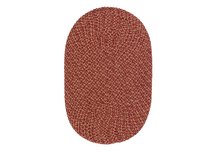 Sangria Check Softex Braided Rug - Sample Swatch