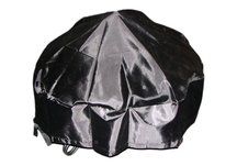 Round Firepit Rain Cover Black