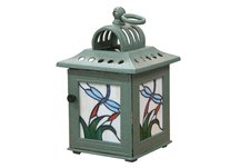Dragonfly Tiffany Candle Lantern
