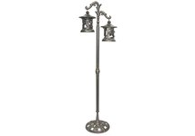 Antique Brass Dragonfly Double Lantern