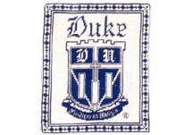 duke blue devils throw pillow
