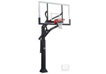 Elite Pro Adjustable Basketball System with Glass Backboard