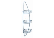 Fresca 3 Tier Corner Wire Basket