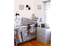 Babykins Fancy Block Baby Bedding Set