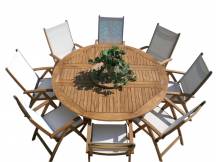 Teak Flip Table
