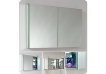 Fresca Large Bathroom Medicine Cabinet w/ Mirrors