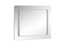 Fresca Illuminated Square Bathroom Mirror w/ Frosted Inner Border