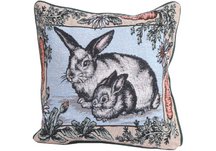 16 x 16 Designer Fuzzy Bunny Pillow 16 x 16 Designer Fuzzy Bunny Pillow