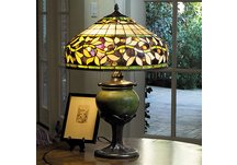 Ivy  Design Table Lamp with Bronze finish