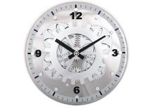 Moving-gear Wall Clock (With Glass Cover)