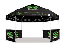 portable shade, hub tent, pop up tent, ez up hub