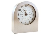 Verichron Aluminum Table Alarm Clock