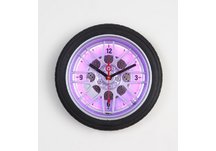 18'' Tire Wall Clock (With Red Neon Light)