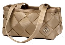 Maggie Bags Light Tan Small Seatbelt Tote