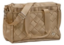 Maggie Bags Light Tan Seatbelt Diaper Bag