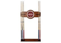 Mississippi State University Wood and Mirror Wall Cue Rack