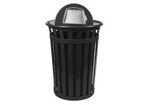 Oakley Trash Can with Dome Lid