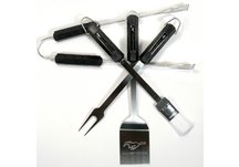 Mustang 4 Piece BBQ Grilling Utensil Set