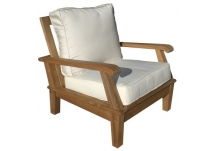 teak deep seating chair