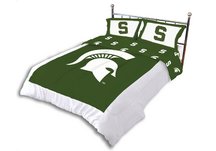 Michigan State Comforter Full