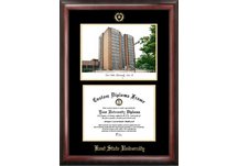 Kent State University Gold embossed frame with limited edition lithograph