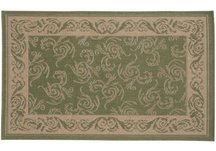 Olive Scroll Rug
