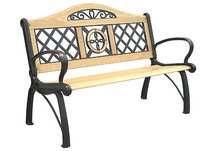 cast iron 1 ring bench