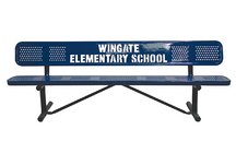 custom bench, park benches