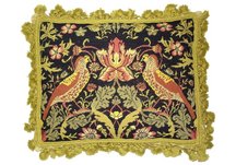 Two Birds Decorative Needlepoint Pillow