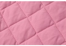 Quilted Bedcap Coverlet in Pink