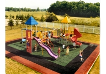 Playground accommodates up to 45 grade school children