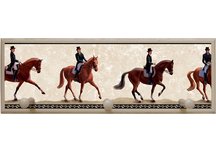 Dressage Plaque with Wooden Pegs
