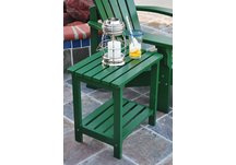 RECTANGULAR SIDE TABLE- HUNTER GREEN