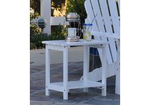 RECTANGULAR SIDE TABLE- WHITE