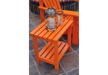 RECTANGULAR SIDE TABLE- TANGERINE