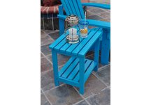 RECTANGULAR SIDE TABLE- TURQUOISE