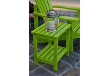 RECTANGULAR SIDE TABLE- LIME GREEN
