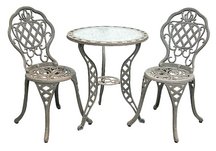 Regis Promo Bistro Set Aged Bronze