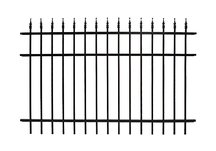 aluminum fence fencing panel residential