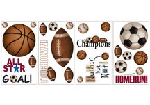 Play Ball Peel & Stick Wall Decals