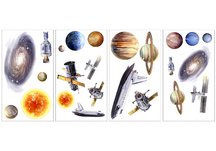 Space Travel Peel & Stick Wall Decals
