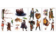 Pirates Peel & Stick Wall Decals