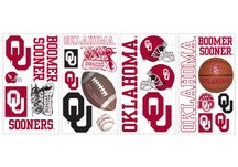 University of Oklahoma Peel & Stick Wall Decals