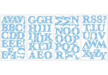 Express Yourself Blue Peel & Stick Wall Decals