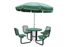 picnic table, commercial picnic table, portable picnic table, galvanized picnic table