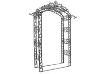 Antique Copper Royal Garden Arbor with Hangers