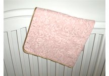 Ruffled Throne Throw Blanket