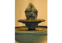 Russell Fountain with Birds on Tier