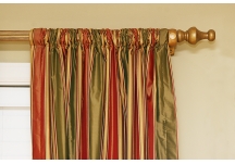 Silk Rod Pocket Drape