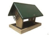 7 Qt. 2-Sided w/2 Angled Suet Cages